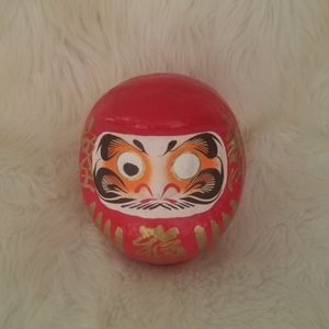 ++SOLD++Good Luck Wish Doll Japanese Daruma Doll